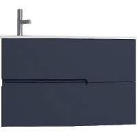 Тумба под раковину Jacob Delafon Nona 80 EB1888RU-G98 подвесная Темно-синяя, купить, цена, заказать, магазин, доставка, скидка, промокод, купить, цена, заказать, магазин, доставка, скидка, промокод