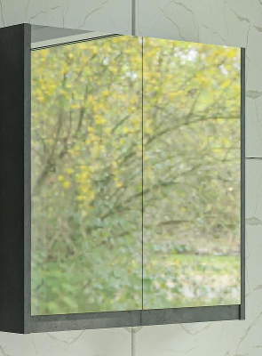 Зеркальный шкаф Stella Polar Кибела 60 SP-00001103 Цемент