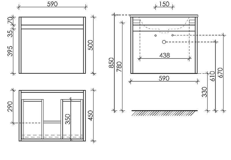 Тумба под раковину Sancos Smart 60 SM60E подвесная Дуб Бардолино Белая, купить, цена, заказать, магазин, доставка, скидка, промокод, купить, цена, заказать, магазин, доставка, скидка, промокод