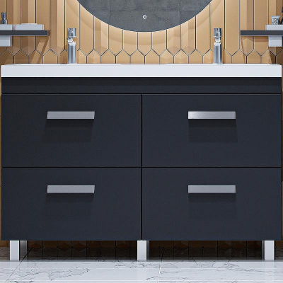 Тумба под раковину Velvex Orlando 120 tn.ORL.CLA.120.4Y Графит