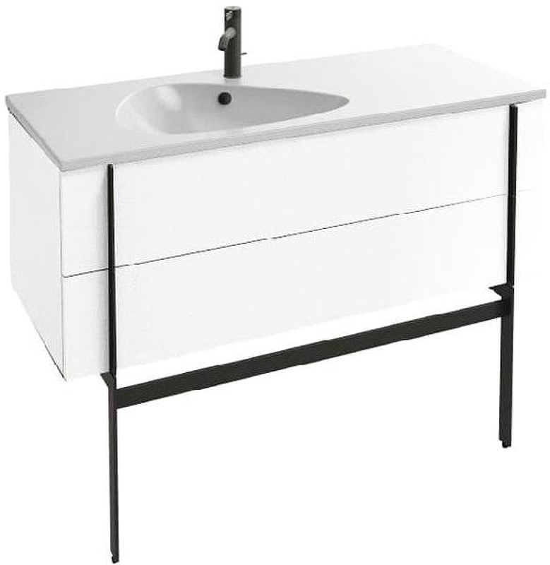 Тумба под раковину Jacob Delafon Nouvelle Vague 100 EB3032-N18 подвесная Белый глянец, купить, цена, заказать, магазин, доставка, скидка, промокод, купить, цена, заказать, магазин, доставка, скидка, промокод