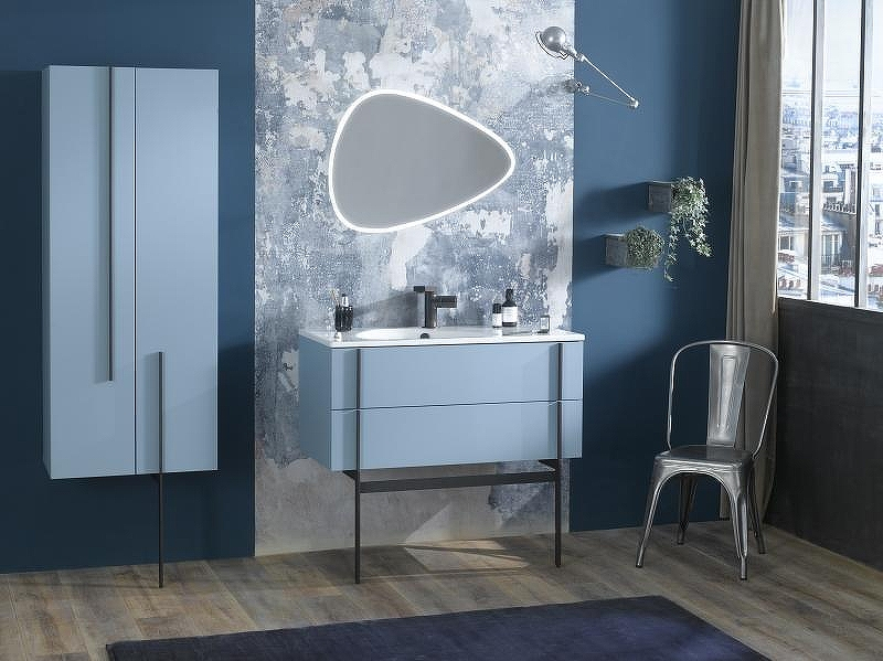 Тумба под раковину Jacob Delafon Nouvelle Vague 100 EB3032-N18 подвесная Белый глянец, купить, цена, заказать, магазин, доставка, скидка, промокод, купить, цена, заказать, магазин, доставка, скидка, промокод