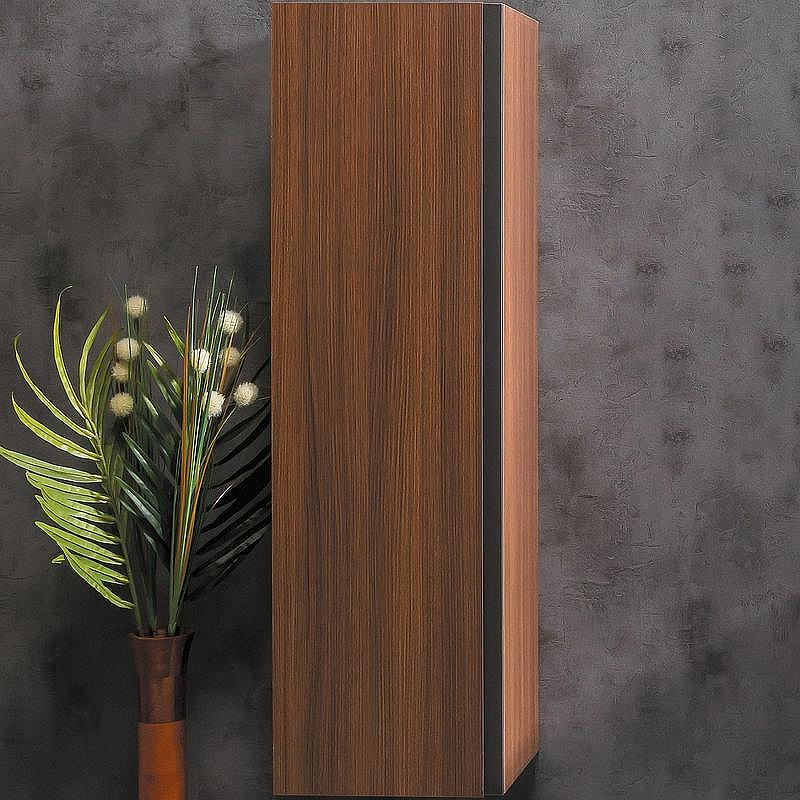 Шкаф пенал Boheme Armadi Art Capolda 35 849-120-D подвесной Dark wood, купить, цена, заказать, магазин, доставка, скидка, промокод, купить, цена, заказать, магазин, доставка, скидка, промокод