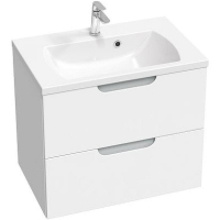 Тумба под раковину Ravak SD Classic II 70 X000001479 подвесная Белая Серая, купить, цена, заказать, магазин, доставка, скидка, промокод, купить, цена, заказать, магазин, доставка, скидка, промокод