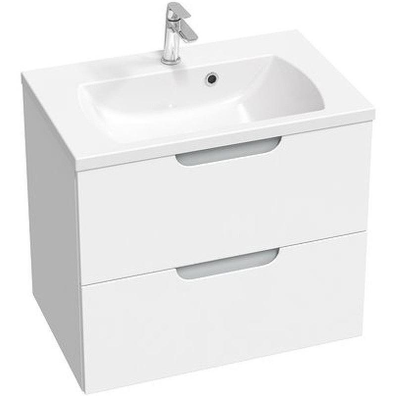 Тумба под раковину Ravak SD Classic II 70 X000001479 подвесная Белая Серая, купить, цена, заказать, магазин, доставка, скидка, промокод, купить, цена, заказать, магазин, доставка, скидка, промокод