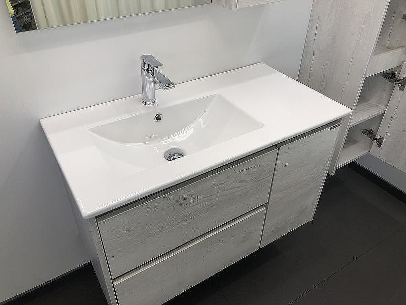 Тумба с раковиной Comforty Бремен 90 00004142375 подвесная Дуб белый, купить, цена, заказать, магазин, доставка, скидка, промокод, купить, цена, заказать, магазин, доставка, скидка, промокод