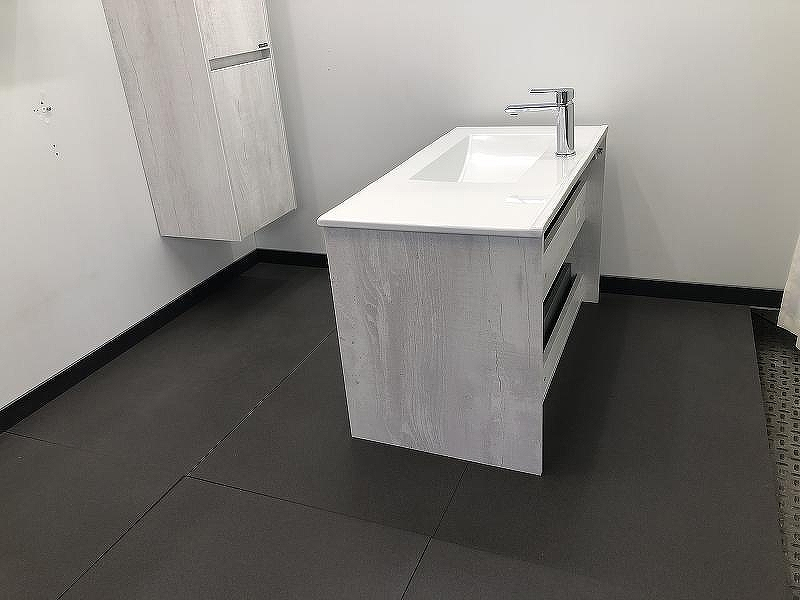 Тумба с раковиной Comforty Бремен 90 00004142375 подвесная Дуб белый, купить, цена, заказать, магазин, доставка, скидка, промокод, купить, цена, заказать, магазин, доставка, скидка, промокод