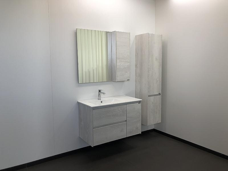 Тумба с раковиной Comforty Бремен 90 00004142375 подвесная Дуб белый, купить, цена, заказать, магазин, доставка, скидка, промокод, купить, цена, заказать, магазин, доставка, скидка, промокод