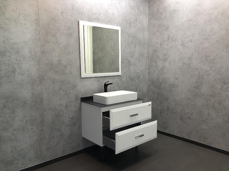 Зеркало Comforty Империя 80 00004143507 Белое, купить, цена, заказать, магазин, доставка, скидка, промокод, купить, цена, заказать, магазин, доставка, скидка, промокод