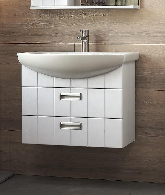 Тумба под раковину Vigo Diana 70 tp.DIA.BAL.70.2Y подвесная Белая, купить, цена, заказать, магазин, доставка, скидка, промокод, купить, цена, заказать, магазин, доставка, скидка, промокод