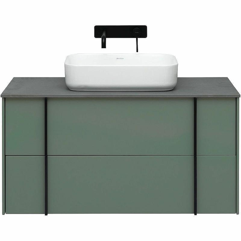 Тумба под раковину Allen Brau Reality 100 1.32007.CGM подвесная Олива матовая, купить, цена, заказать, магазин, доставка, скидка, промокод, купить, цена, заказать, магазин, доставка, скидка, промокод