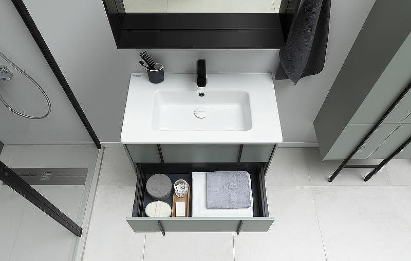 Тумба под раковину Allen Brau Reality 100 1.32007.CGM подвесная Олива матовая, купить, цена, заказать, магазин, доставка, скидка, промокод, купить, цена, заказать, магазин, доставка, скидка, промокод