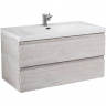 Тумба под раковину Cezares Molveno 100 MOLVENO-100-2C-SO-LB подвесная Legno Bianco, купить, цена, заказать, магазин, доставка, скидка, промокод, купить, цена, заказать, магазин, доставка, скидка, промокод