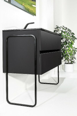 Тумба под раковину Boheme Armadi Art Vallessi 120 837-120-A mat подвесная Антрацит матовый