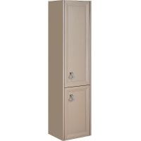 Шкаф пенал ASB-Woodline Риола 40 12420 подвесной Капучино, купить, цена, заказать, магазин, доставка, скидка, промокод, купить, цена, заказать, магазин, доставка, скидка, промокод