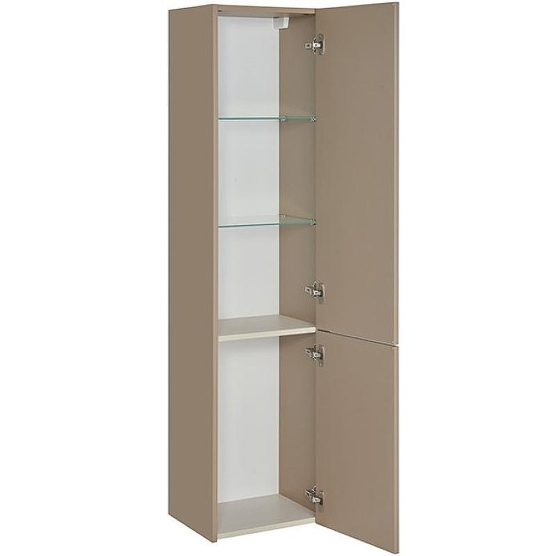 Шкаф пенал ASB-Woodline Риола 40 12420 подвесной Капучино, купить, цена, заказать, магазин, доставка, скидка, промокод, купить, цена, заказать, магазин, доставка, скидка, промокод