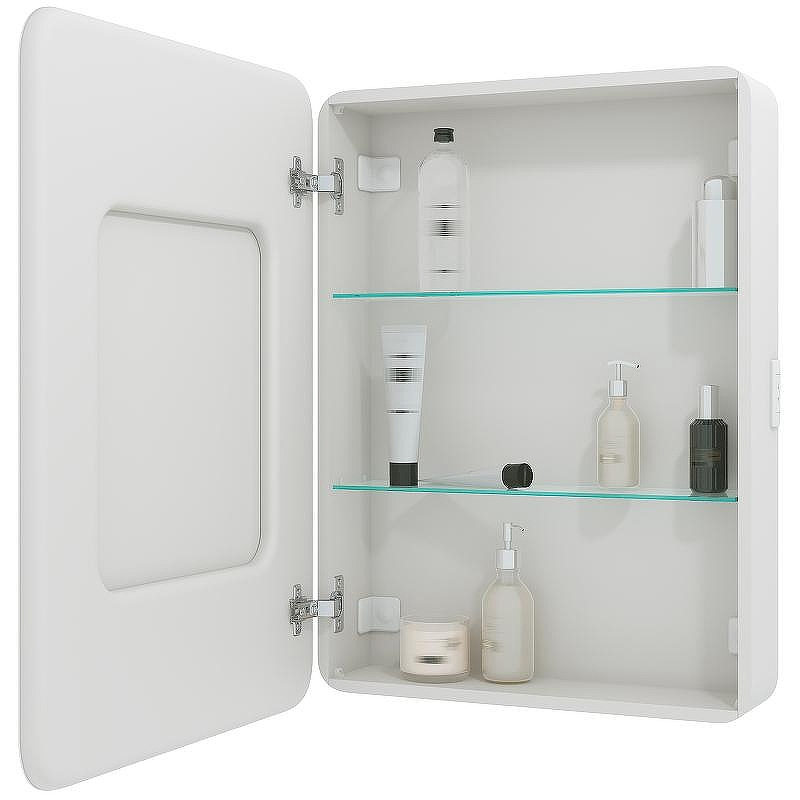 Зеркальный шкаф Reflexion Circle 600х800 L RF2109SR с подсветкой Белый матовый, купить, цена, заказать, магазин, доставка, скидка, промокод, купить, цена, заказать, магазин, доставка, скидка, промокод