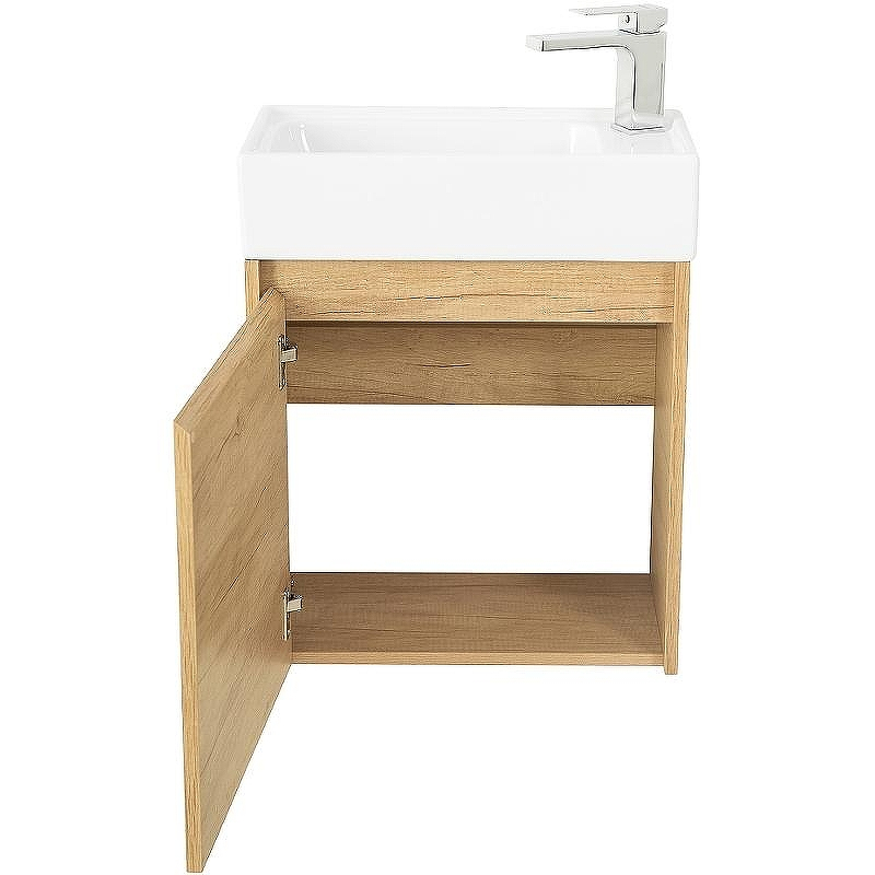 Тумба под раковину BelBagno Kraft Mini 50 L KRAFT MINI-500/260-1A-SO-RNN-L подвесная Rovere Nebrasca Nature, купить, цена, заказать, магазин, доставка, скидка, промокод, купить, цена, заказать, магазин, доставка, скидка, промокод
