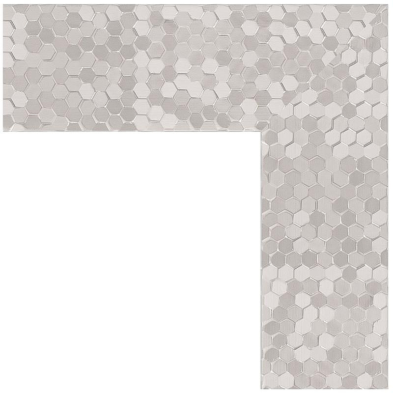 Зеркало Evoform Definite 86х66 BY 3179 в багетной раме - Соты алюминий 70, купить, цена, заказать, магазин, доставка, скидка, промокод, купить, цена, заказать, магазин, доставка, скидка, промокод