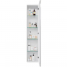 Шкаф пенал Lemark Element 40 LM40PZE подвесной Белый, купить, цена, заказать, магазин, доставка, скидка, промокод, купить, цена, заказать, магазин, доставка, скидка, промокод