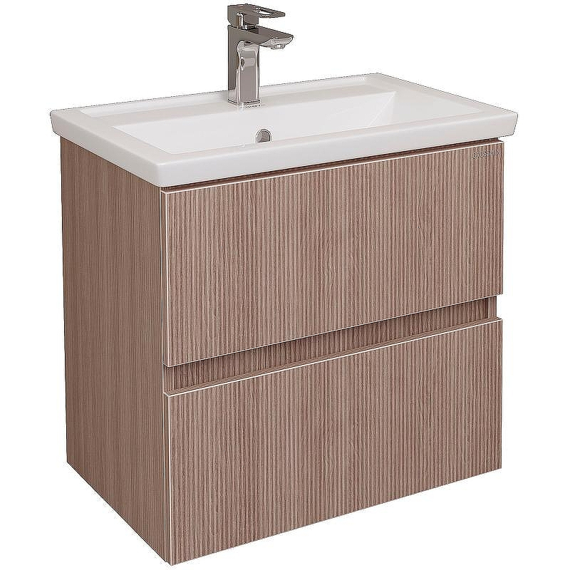 Тумба под раковину Grossman Юнит 60 2060171 подвесная Кадена вуд, купить, цена, заказать, магазин, доставка, скидка, промокод, купить, цена, заказать, магазин, доставка, скидка, промокод