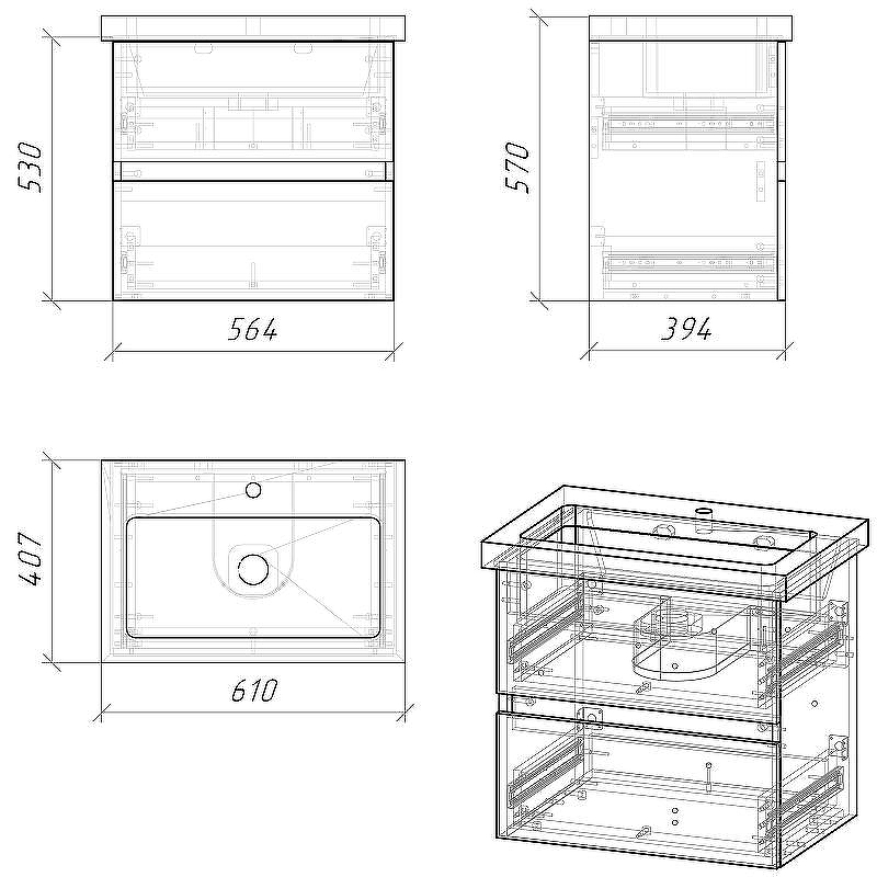 Тумба под раковину Grossman Юнит 60 2060171 подвесная Кадена вуд, купить, цена, заказать, магазин, доставка, скидка, промокод, купить, цена, заказать, магазин, доставка, скидка, промокод