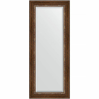 Зеркало Evoform Exclusive 136х56 BY 3517 с фацетом в багетной раме - Римская бронза 88, купить, цена, заказать, магазин, доставка, скидка, промокод, купить, цена, заказать, магазин, доставка, скидка, промокод