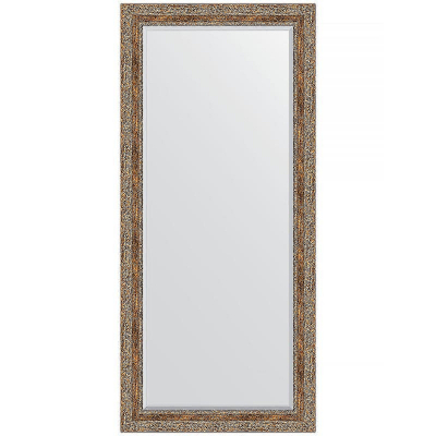 Зеркало Evoform Exclusive 165х75 BY 3592 с фацетом в багетной раме - Виньетка античная бронза 85