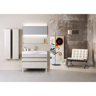 Тумба под раковину Aqwella 5 Stars Бергамо 100 Ber.01.10/n/A Акация