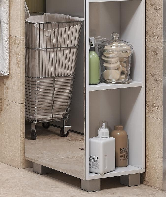 Шкаф пенал Vigo Urban 45 pn.URB.45 Белый, купить, цена, заказать, магазин, доставка, скидка, промокод, купить, цена, заказать, магазин, доставка, скидка, промокод