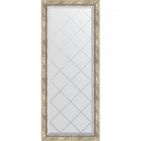 Зеркало Evoform Exclusive-G 153х63 BY 4134 с гравировкой в багетной раме - Прованс с плетением 70, купить, цена, заказать, магазин, доставка, скидка, промокод, купить, цена, заказать, магазин, доставка, скидка, промокод