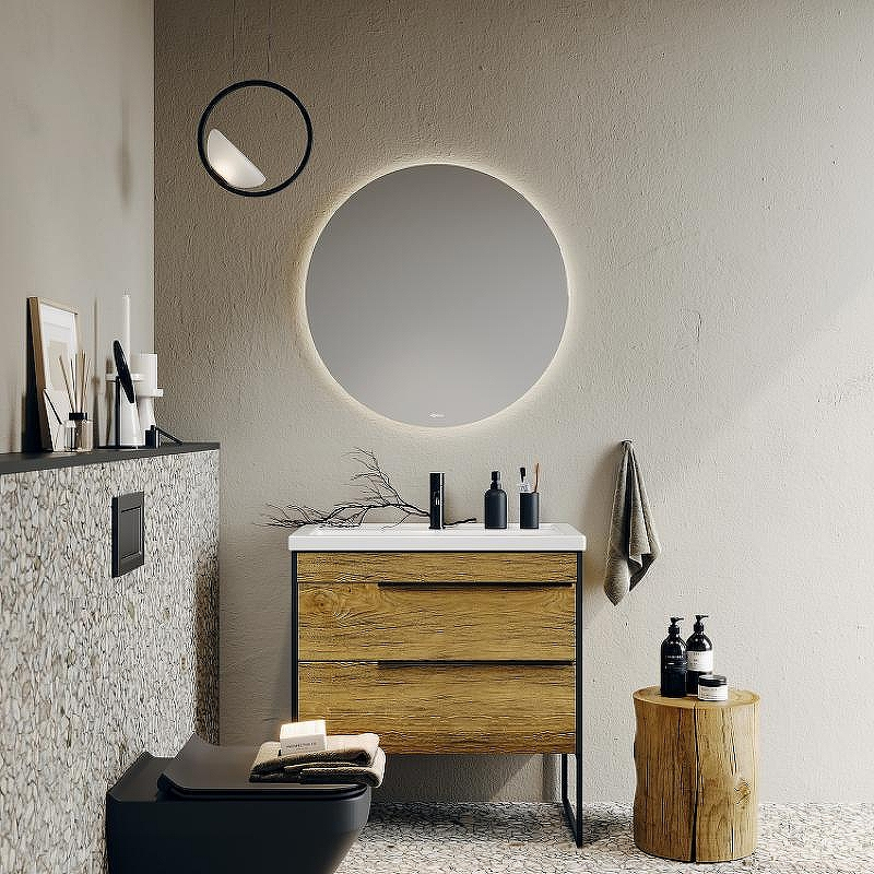 Зеркало Aqwella Moon 80 MOON0208 с подсветкой с бесконтактным выключателем, купить, цена, заказать, магазин, доставка, скидка, промокод, купить, цена, заказать, магазин, доставка, скидка, промокод