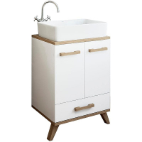 Тумба под раковину Sanflor Ингрид 60 С0001916 Белая Швейцарский вяз, купить, цена, заказать, магазин, доставка, скидка, промокод, купить, цена, заказать, магазин, доставка, скидка, промокод