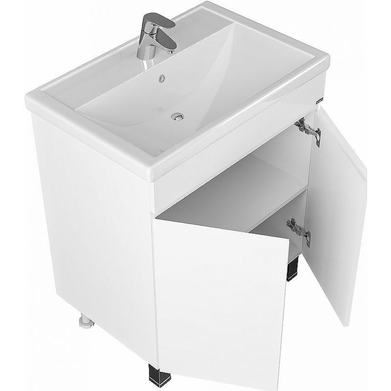 Тумба под раковину СанТа Марс 70 700241 Белая, купить, цена, заказать, магазин, доставка, скидка, промокод, купить, цена, заказать, магазин, доставка, скидка, промокод