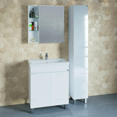 Тумба под раковину СанТа Марс 70 700241 Белая