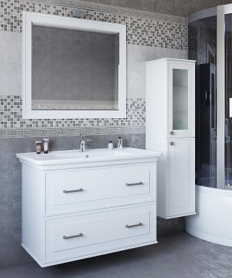 Зеркало Sanflor Модена 105 С04611 Белое