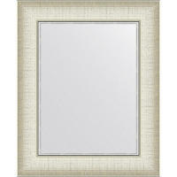 Зеркало Evoform Definite 44х54 BY 7636 в багетной раме - Белая кожа с хромом 78, купить, цена, заказать, магазин, доставка, скидка, промокод, купить, цена, заказать, магазин, доставка, скидка, промокод