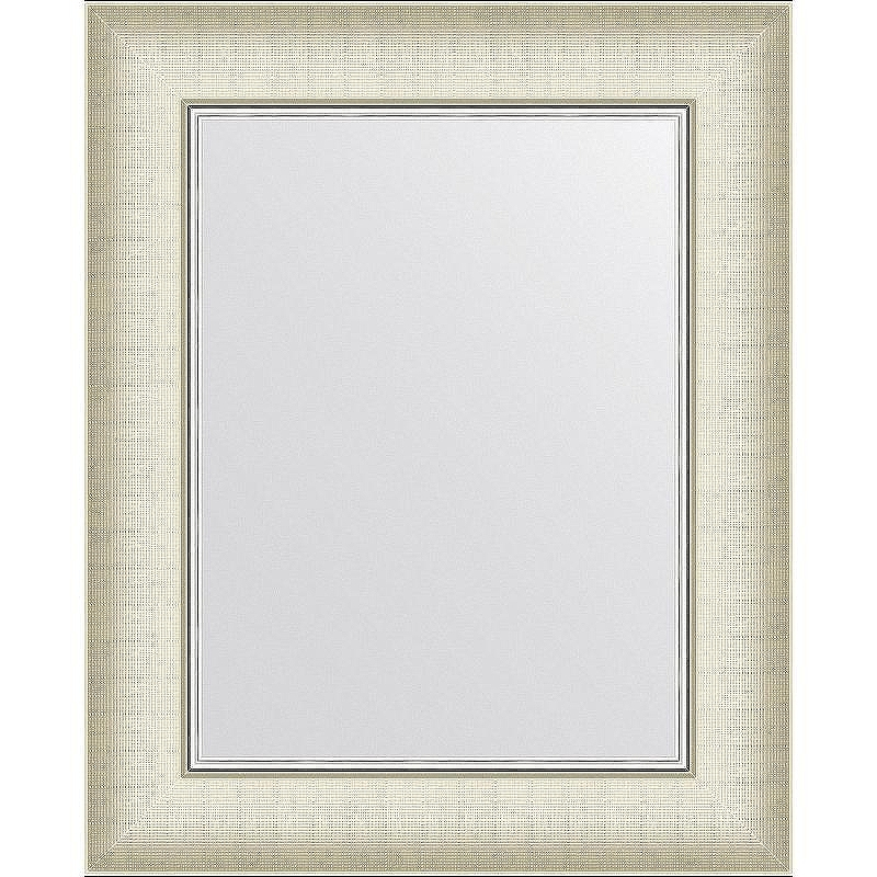 Зеркало Evoform Definite 44х54 BY 7636 в багетной раме - Белая кожа с хромом 78, купить, цена, заказать, магазин, доставка, скидка, промокод, купить, цена, заказать, магазин, доставка, скидка, промокод