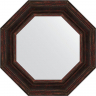 Зеркало Evoform Octagon 59х59 BY 3826 в багетной раме - Темный прованс 99, купить, цена, заказать, магазин, доставка, скидка, промокод, купить, цена, заказать, магазин, доставка, скидка, промокод
