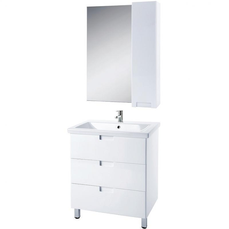 Зеркало со шкафом Bellezza Пегас 80 R 4610413001011 Белое, купить, цена, заказать, магазин, доставка, скидка, промокод, купить, цена, заказать, магазин, доставка, скидка, промокод