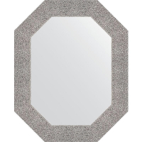 Зеркало Evoform Octagon 61x76 BY 7186 в багетной раме - Чеканка серебряная 90, купить, цена, заказать, магазин, доставка, скидка, промокод, купить, цена, заказать, магазин, доставка, скидка, промокод