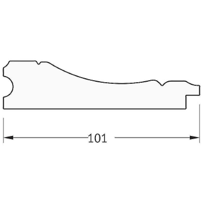 Зеркало Evoform Polygon 79х64 BY 7234 в багетной раме - Вензель бронзовый 101