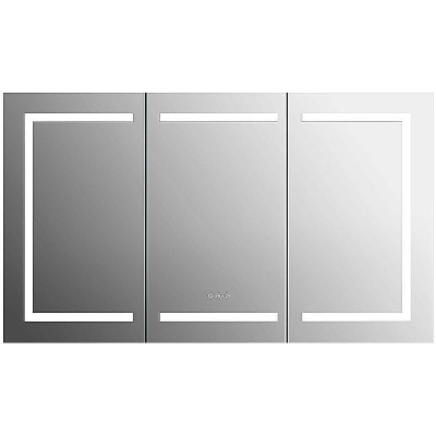 Зеркальный шкаф Aquatek 120 AQ7124-MLC с подсветкой Хром