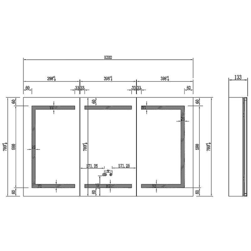 Зеркальный шкаф Aquatek 120 AQ7124-MLC с подсветкой Хром, купить, цена, заказать, магазин, доставка, скидка, промокод, купить, цена, заказать, магазин, доставка, скидка, промокод