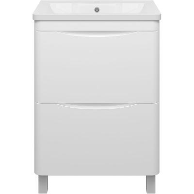 Тумба с раковиной Misty Атлантик 60 УТ000012599 Белая