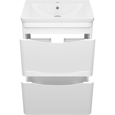 Тумба с раковиной Misty Атлантик 60 УТ000012599 Белая