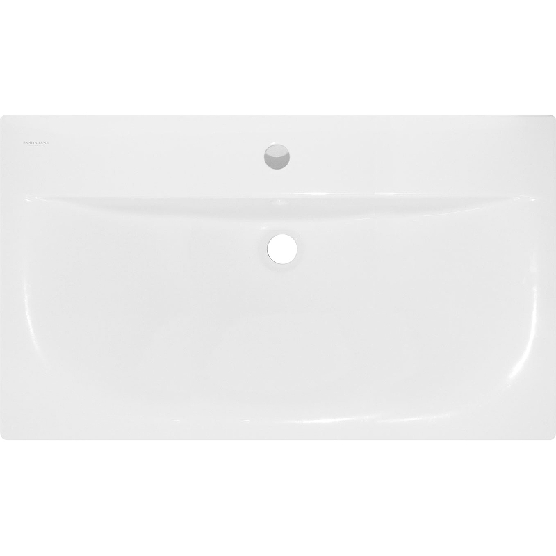 Тумба с раковиной Misty Бриз 80 УТ000023905 подвесная Белая матовая, купить, цена, заказать, магазин, доставка, скидка, промокод, купить, цена, заказать, магазин, доставка, скидка, промокод