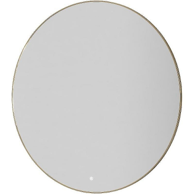 Зеркало Boheme Modern 100 545-100-G с подсветкой Золото с сенсорным выключателем и подогревом