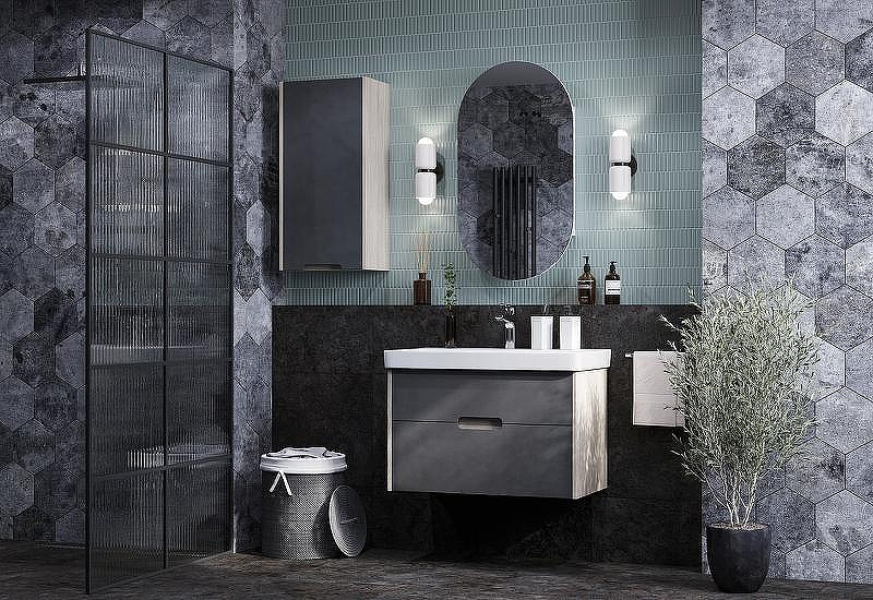 Тумба под раковину Aquaton Оливия 80 1A283101OLUG0 подвесная Грей Дуб ойстер, купить, цена, заказать, магазин, доставка, скидка, промокод, купить, цена, заказать, магазин, доставка, скидка, промокод