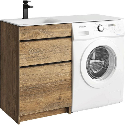 Тумба под раковину Aqwella Terra 115 TER01052NDB Дуб балтийский